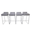 Set of Four Allermuir Tommo High Stools/Grey Retail $750