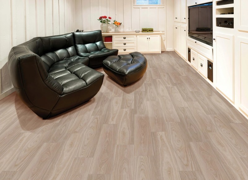 445 Sq Ft  MetroFlor Inception  Click together  Color Hallet Walnut  SKU LVM