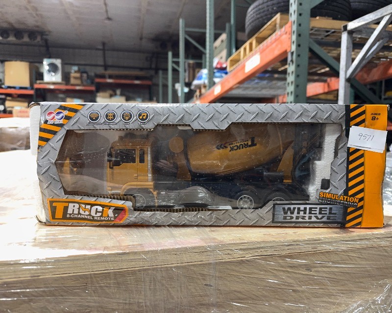 FUTURE Remote Control Cement Mixer Toy Truck 