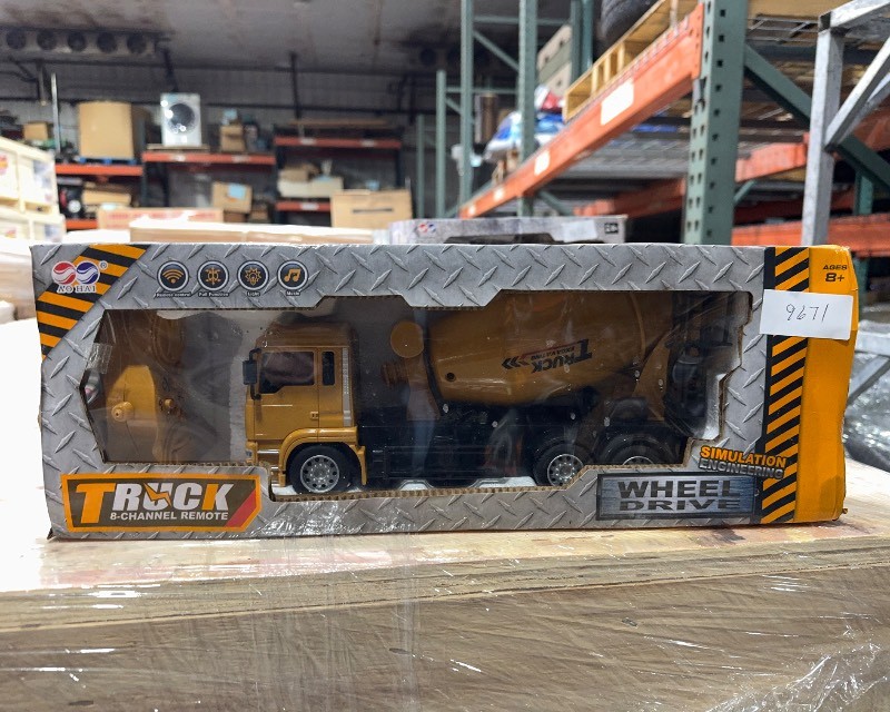 FUTURE Remote Control Cement Mixer Toy Truck 