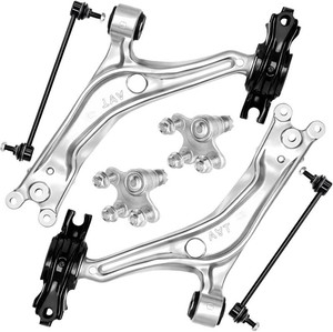 $145 6pcs Front Lower Control Arm Stabilizer Bar Link Suspension Kit Compatible with Honda Accord 2018-2021, (51350TVAA04, 51360TVAA04, MS60525, K750865)