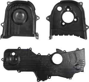 Engine Timing Belt Cover For 1999-2005 Subaru Forester Impreza non turbo 13570AA112 13574AA081 13575AA112-Inner Left Outer Right Center Outer