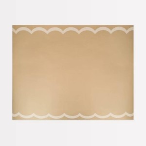 Meri Meri Scalloped Edge Kraft Table Runner (Pack of 1)