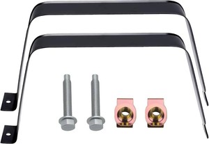 578-183 Fuel Gas Tank Straps Bracket With Bolts & Locking Nuts 55157  Compatible with 1999-2019 Silverado Sierra 1500 2500 3500 Replaces# 15288145 15710284