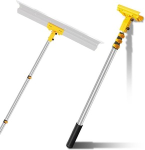 Zozen Drywall Skimming Blade Extension Handle Set,Exclusive for Zozen Brand  Include 32-82 Adjustable Length Extension Rod & Adjustable Angle Handle Adapter, Not Compatible with Others Brand