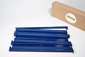 Navy Blue American Mahjong Tile Racks &Pushers One Set of 4 pcs  Navy Blue American Mahjong Racks And Pushers Suit For American Mahjong Tiles 18.7 inch American Racks