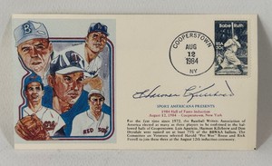 Harmon Killebrew Autographed w JSA Authentication Cooperstown Hall of Fame Stamped Cache - Minnesota Twins Baseball