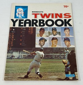 Minnesota Twins 1969 Vintage Baseball Yearbook