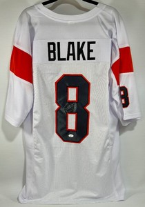 Jeff Blake Autographed w JSA Authentication Cincinnati Bengals Football Jersey