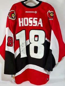 Marian Hossa Autographed w JSA Authentication Koho NHL Size 56 Ottawa Senators Hockey Jersey - New w Tags