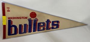 Washington Bulletts Vintage Basketball Pennant