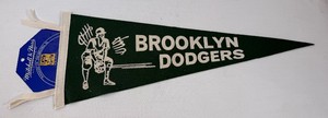 Brooklyn Dodgers New Baseball Pennant Mitchell & Ness