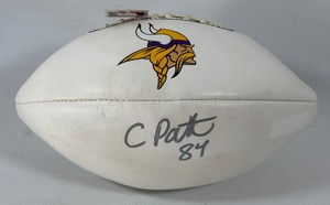 Cordarelle Patterson Autographed Minnesota Vikings Football