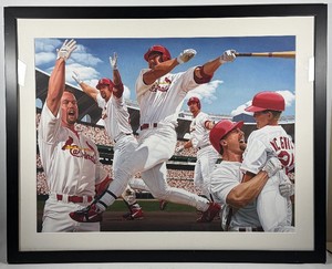 Mark McGwire Framed 32.5x26 Framed Baseball Print