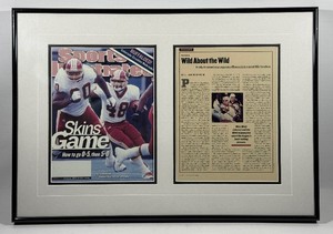 Minnesota Wild Framed 23x16 Sports Ilustrated Hockey Article