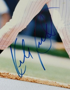 Kirby Puckett Autographed 8x10" Minnesota Twins Baseball Photo