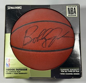 Bobby Jackson Autographed Spalding NBA Basketball