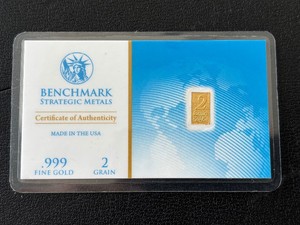2 Grains .999 Fine Gold