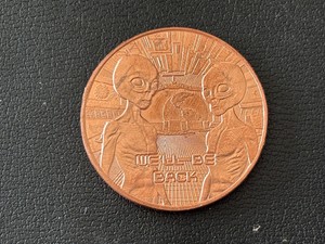 1 Ounce .999 Fine Copper Round