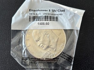 1976-S Bicentennial Eisenhower Silver Dollar