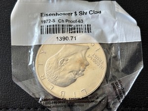 1972-S Eisenhower Silver Dollar Proof