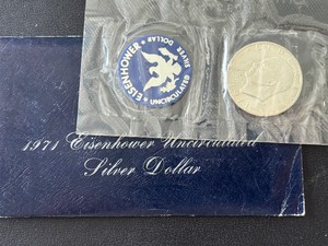 1971-S Eisenhower Silver Dollar Uncirculated