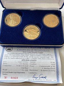 Gold Plated Replica Coins