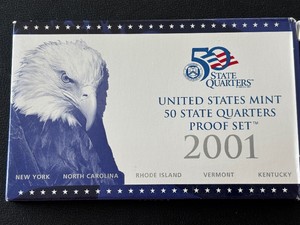 2001-S State Quarter Proof Set