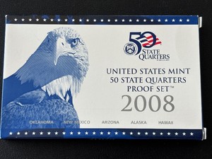 2008-S State Quarter Proof Set