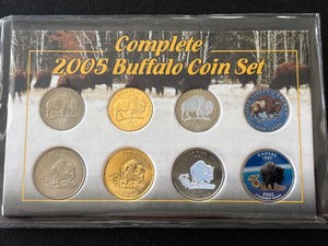2005 Complete Buffalo Coin Set