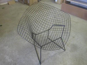 (EC1) Vintage Mid-Century Harry Bertoia Diamond Lounge Chair for Knoll