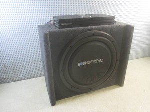 (EC1) SoundStream Picasso Series Shollow Subwoofer Speaker with Aplifiers