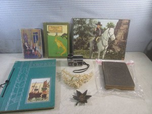 (CS) Assorted Vintage - Puzzle, Books, Camera Etc