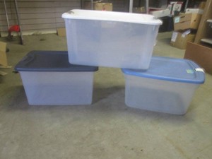 (CS) 3 Totes with Lids