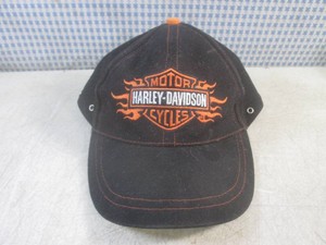 (CNTR) Harley-Davidson Cap Adjustable Velcro Closure