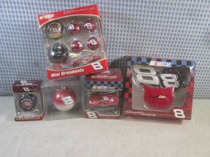 (CS) Assorted Dale Earnhardt Jr Nascar Onaments