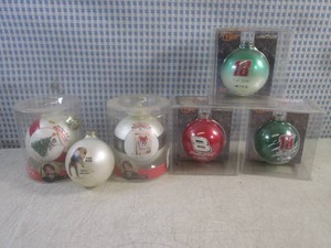(EC1) Assorted Nascar and Other Ornaments