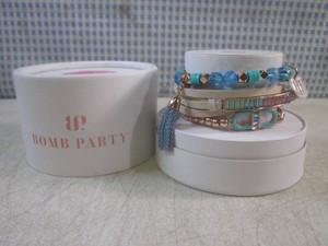 (EC1) Bomb Party Multi-Layer Bracelet Stack