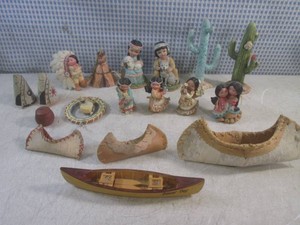 (CS) Assorted Vintage Figures