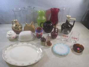 (A-3) Assortment of Vintage Pottery Ware, Vases and Other Misc