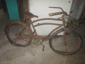 (U-A) Vintage Bicycle as Shown