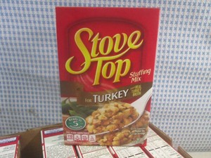 (B-2) 6 Boxes of Turkey Stove Top Stuffing Mix Past Date