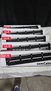 Cat 5E 48-Port Patch Panels
