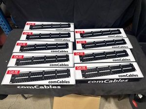 ComCables Cat 5E Patch Panels (9)
