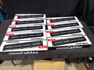 ComCables Cat 5E Patch Panels (9)