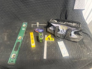 Assorted Hand Tools & Bag
