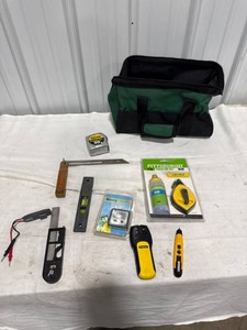 Assorted Hand Tools & Tool Bag