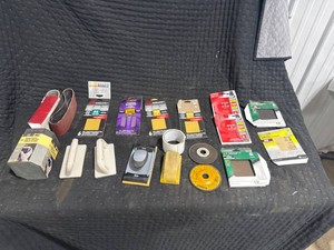 Assorted Sanding Supplies Lot