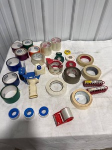 Assorted Adhesive Tapes & Dispensers