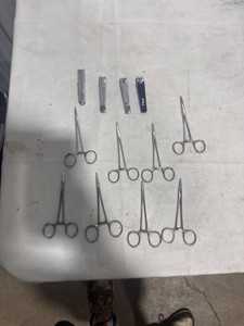 Hemostats and Nail Clippers Lot